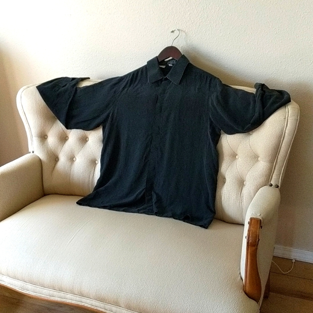 Bocci Vintage Italia Silk shirt women's large